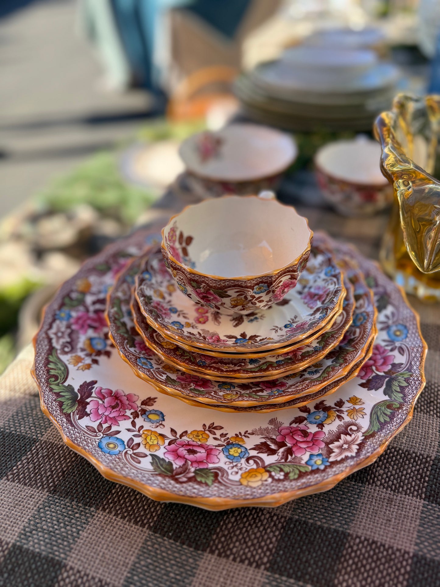 The Copeland Collection / Spode China "British Flowers"